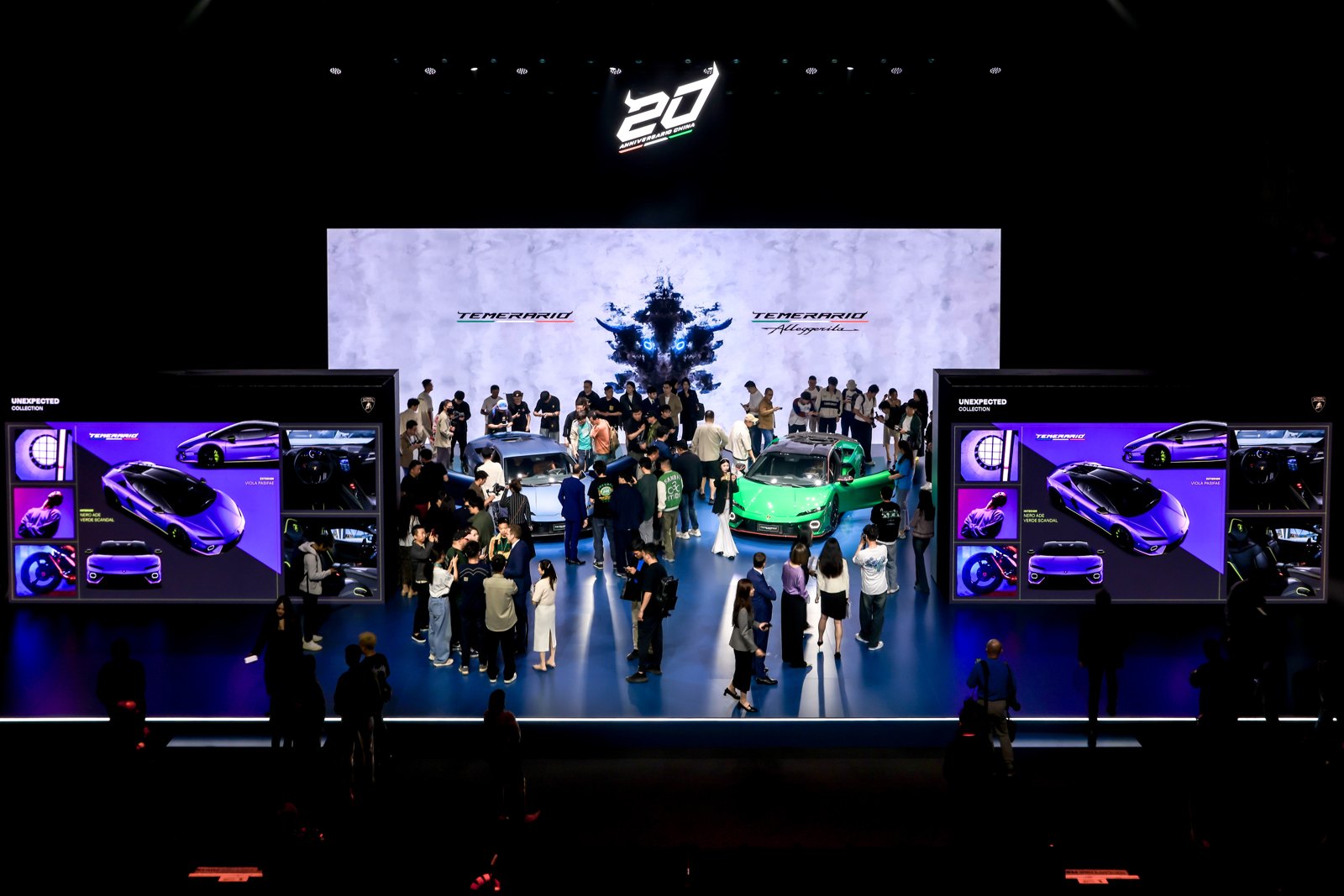 The 2025 Lamborghini Temerario launch event